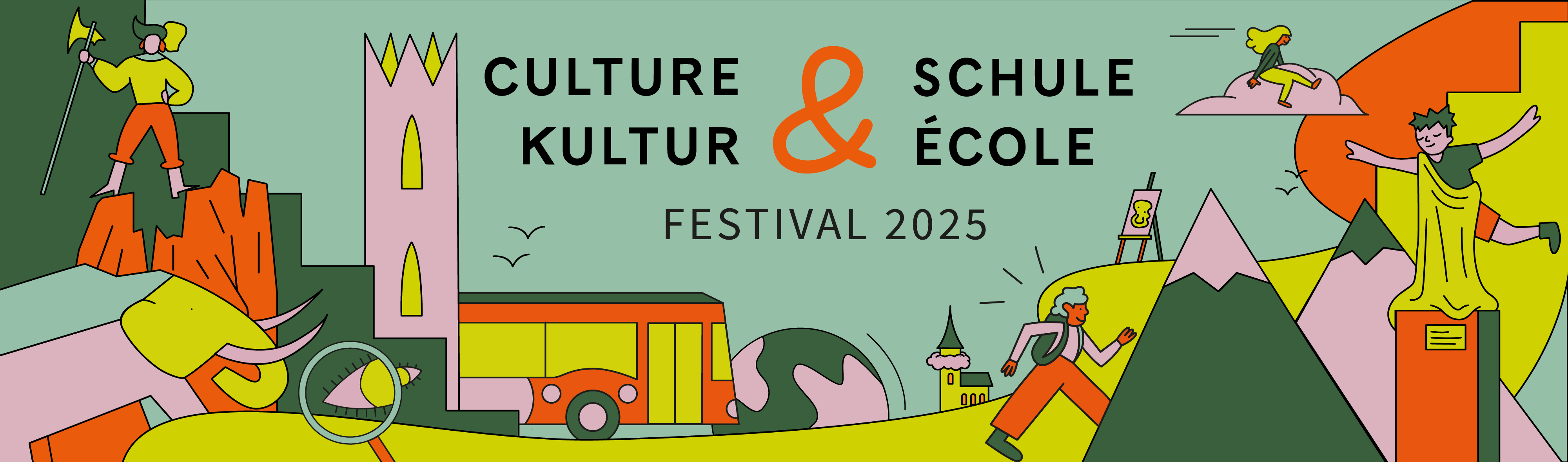 Illustrationsbanner für die Detailseite des Festivals